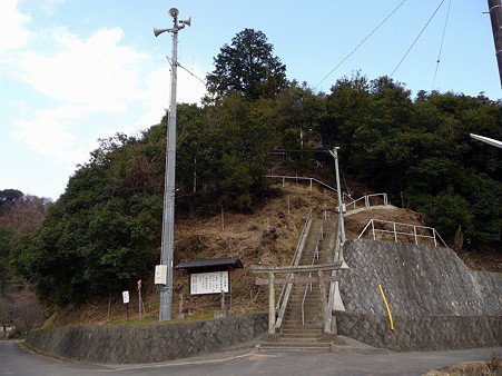 荒神社の階段