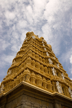 シュリー・チャームンディースワリー寺院　＠インド　マイソール