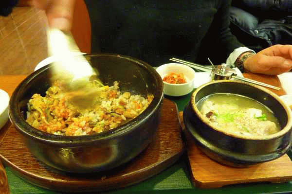 「動画」　浜松　メイワン　韓国料理　いしやきびびんば　こねこね