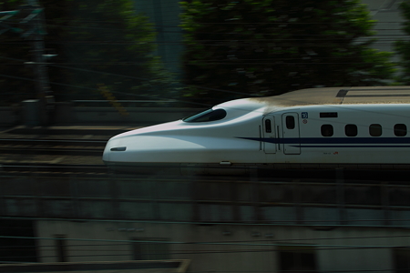 Ｎ７００系流し撮り