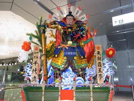 2012年 博多祇園山笠 千代流 舁き山 織田信長 天翔覇王夢 追い山後の博多駅 写真画像4
