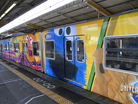 103系桜島線(西九条駅)4