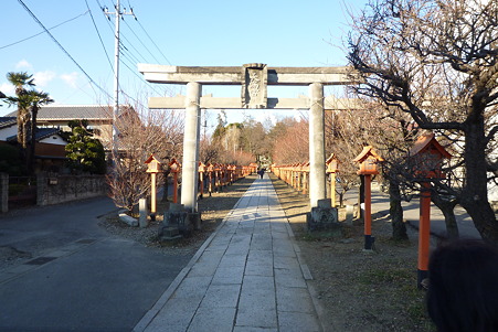 初詣2012 佐野の朝日森神社