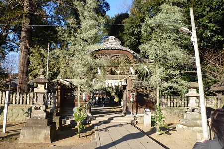 初詣2012 佐野の朝日森神社