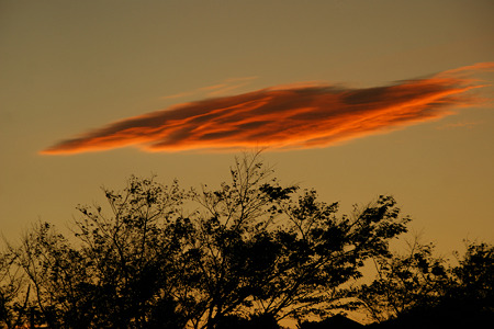 夕焼け雲、2011秋!