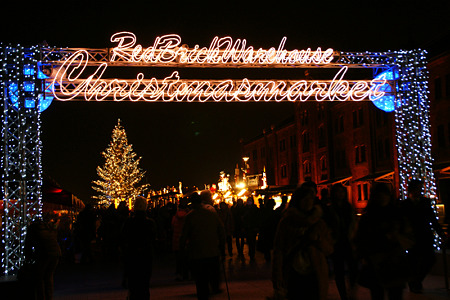 Xmasツリー2011、赤レンガ!
