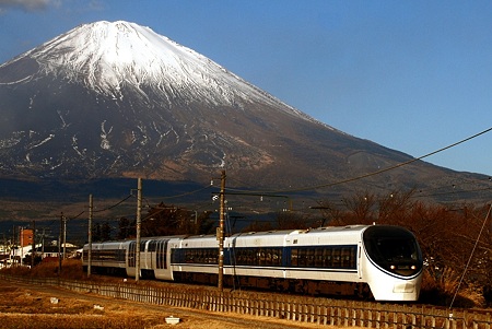 富士山と371系
