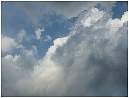 時々青空
