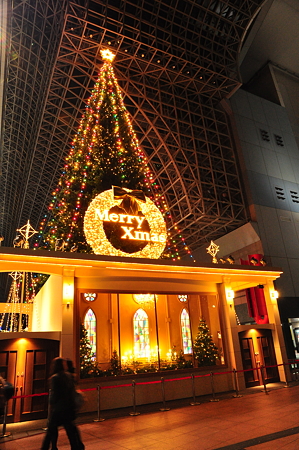 京都駅で夜景撮影・4