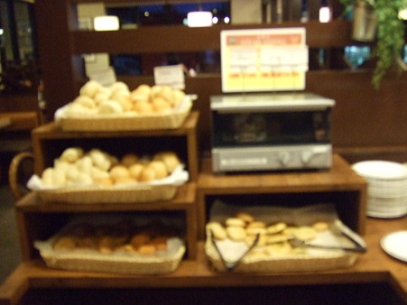 数種類のパン