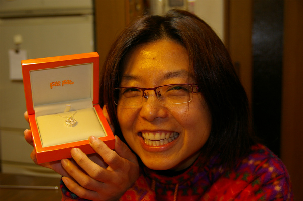 今年は家内にサプライズでクリスマスプレゼント