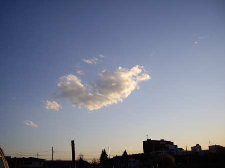 2012-3-25の夕空