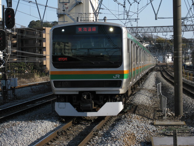 東海道線E231系15両編成 in戸塚