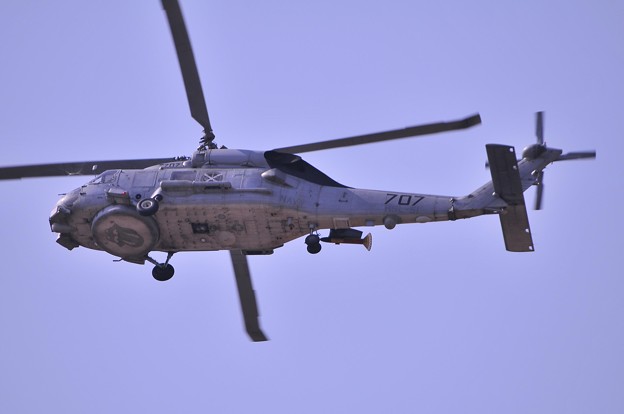 U.S NAVY SH-60Fオーシャンホーク練習中。。
